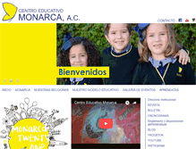 Tablet Screenshot of ce-monarca.com